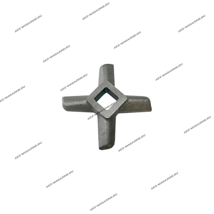 Нож для мясорубок Bosch MFW66020, MFW67440, MFW67600, MFW68640, посадочное 10х10мм, размах55,5 мм