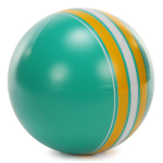 Мяч д. 200мм Серия "Классика" ручное окраш. (крестики нолики, наш мяч, ободок)