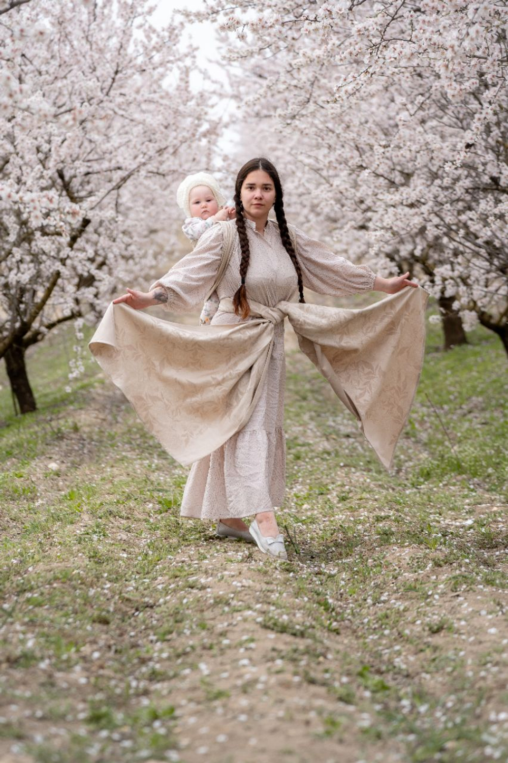 Mokosh wrap Пиония Макадамия