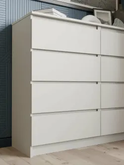 "МС Мори" Комод МК 1200.8 (Сатин), ДСВ-Мебель, г. Пенза