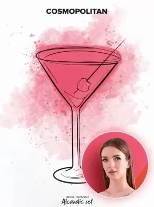 ПИГМЕНТ ДЛЯ ГУБ COSMOPOLITAN (ALCOHOLIC SET)