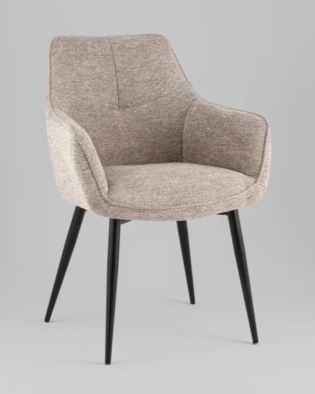 Стул обеденный Lynet рогожка светло-коричневый