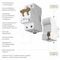 Дифференциальный автомат Werkel 1P+N 32A 30mА 6kА АC W922P326 4690389193262