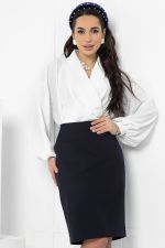 Юбка Смелый образ (темно-синяя) Ю12779-8М LT Collection