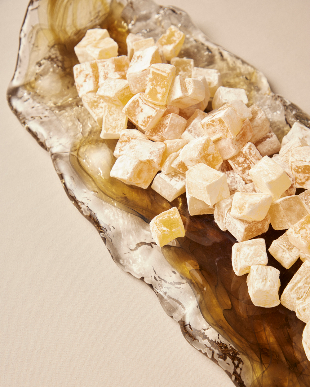 Блюдо для сервировки Янтарь