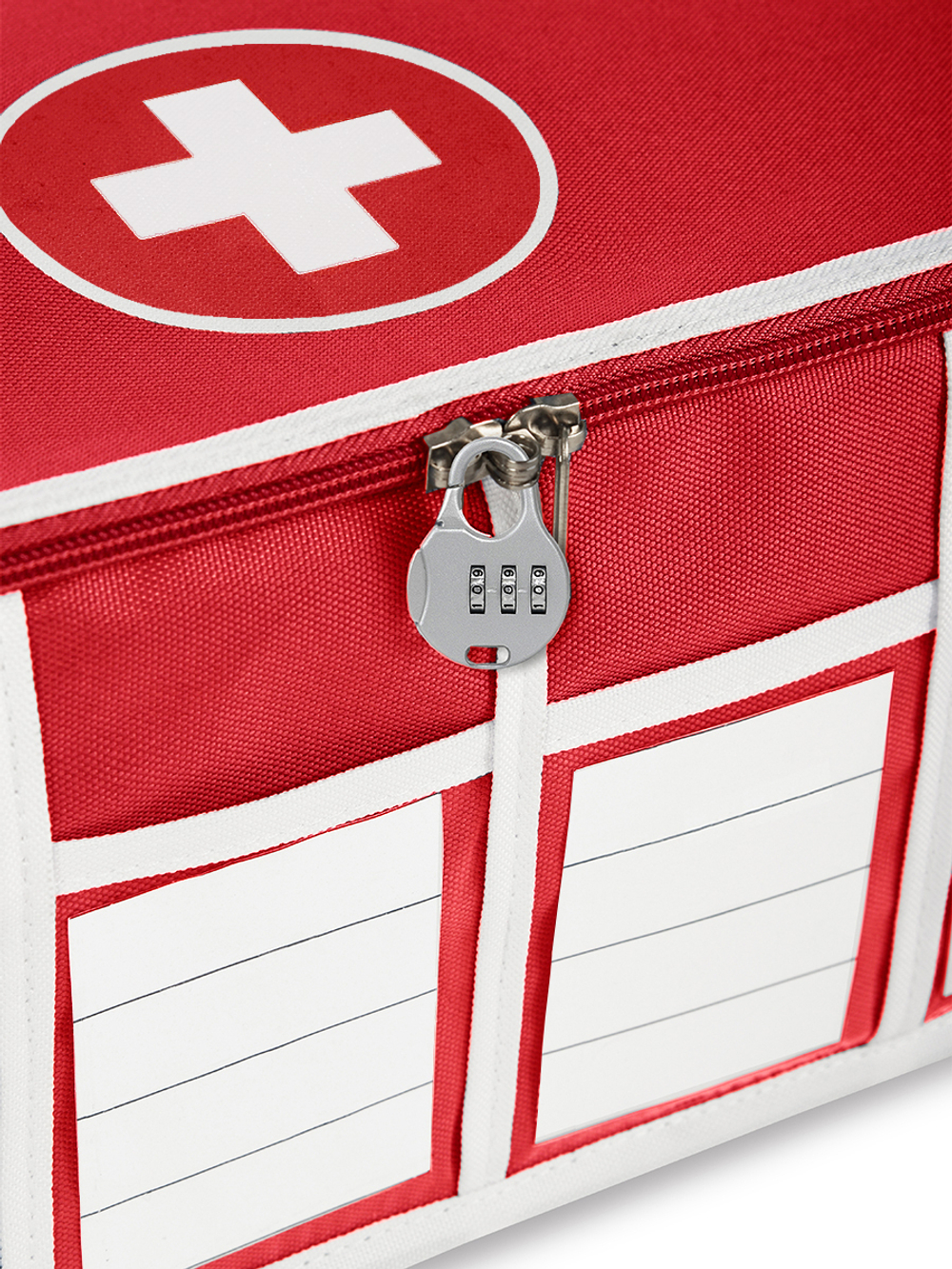 Аптечка домашняя 34х34х16 (красная)