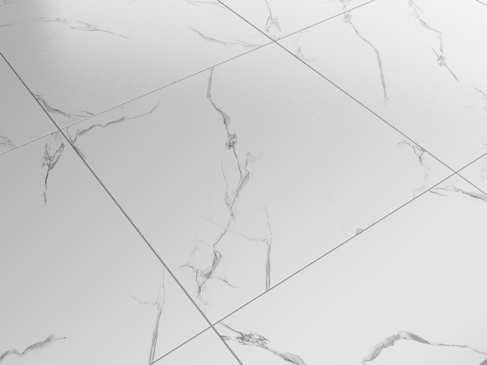 Керамогранит Grasaro Softmarble 60x60 см 1.8 м² лаппатированный цвет белый
