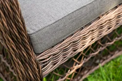 "Гранд Латте" лаунж-зона из искусственного ротанга, цвет коричневый