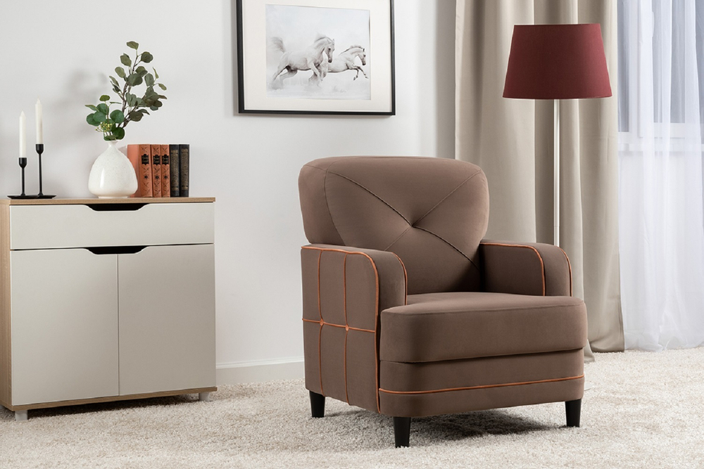 Кресло Черри, Коричневое