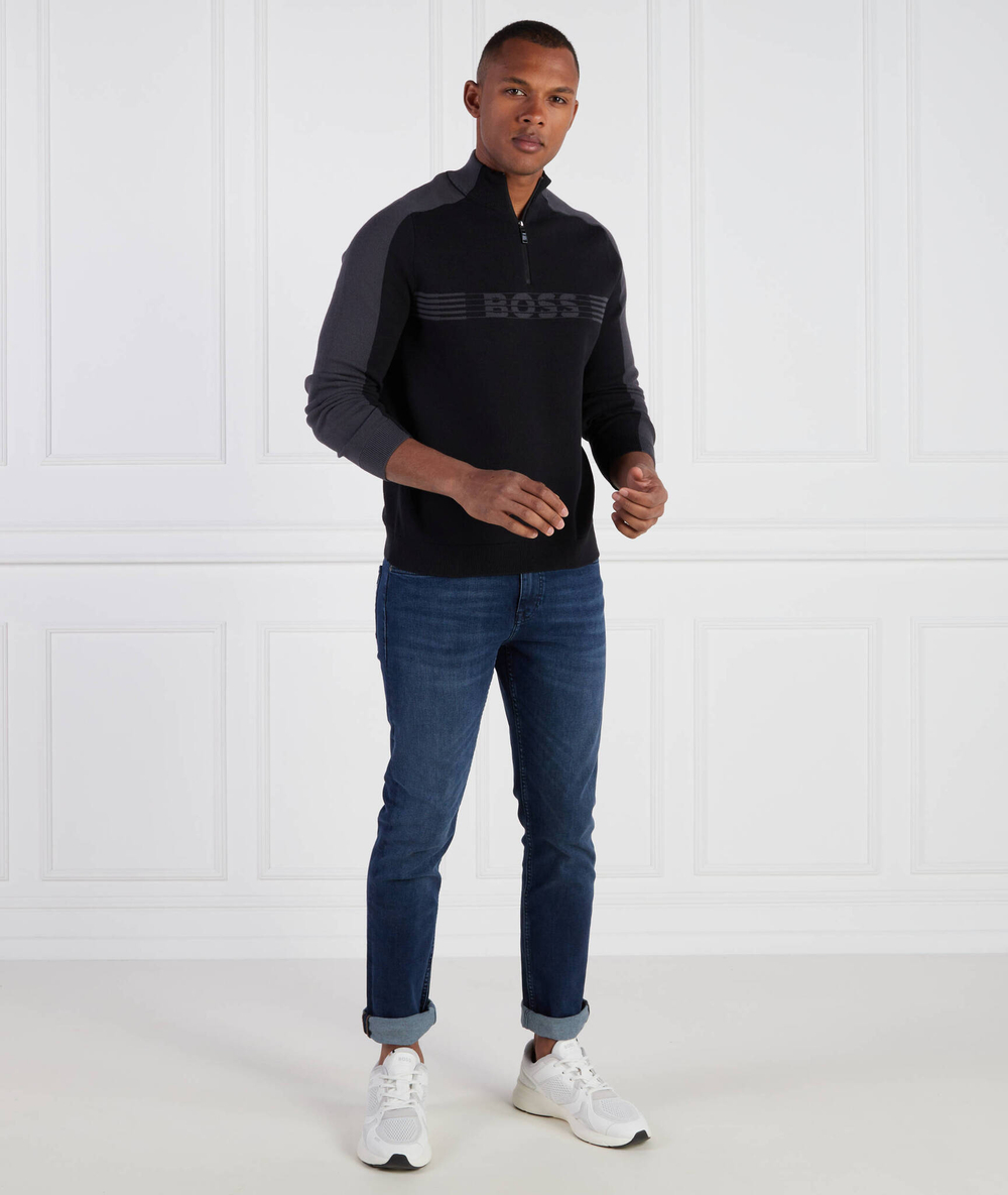 Свитер Zirros 10250168 01 BOSS GREEN - черный(50493768)