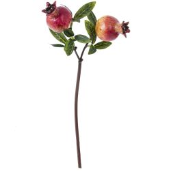 GAEM Ветка искусственная "Гранат", L10 W7 H31 см, 2в.