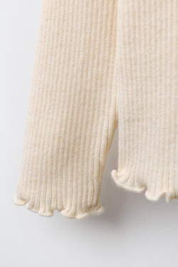 ZARA ЛОНГСЛИВ В РУБЧИК, СЛОНОВАЯ КОСТЬ