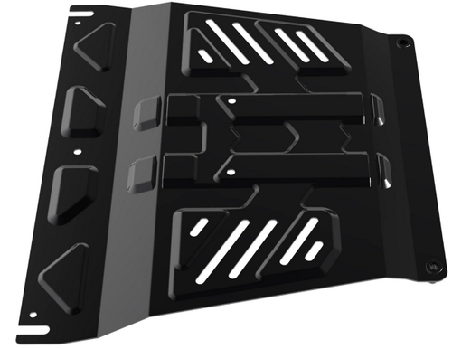 Защита КПП АвтоБроня для Suzuki Grand Vitara III (V - все) 2005-2015 (устанавл-ся совместно с 111.05501.5), штампованная, сталь 1.8 мм, с крепежом, 111.05502.3