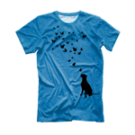 Футболка "Боксер и бабочки"