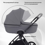 Детская коляска Rant Teo 3 в 1 Grey