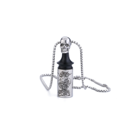 Мундштук Maidan Scull silver