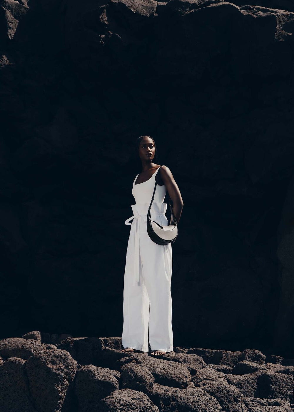 Сумка Polene Numero Dix EDITION TEXTURED BLACK