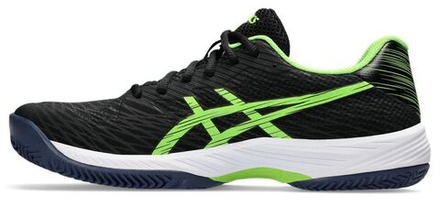Мужские кроссовки для Падел Asics Gel-Game 9 Padel - black/electric lime
