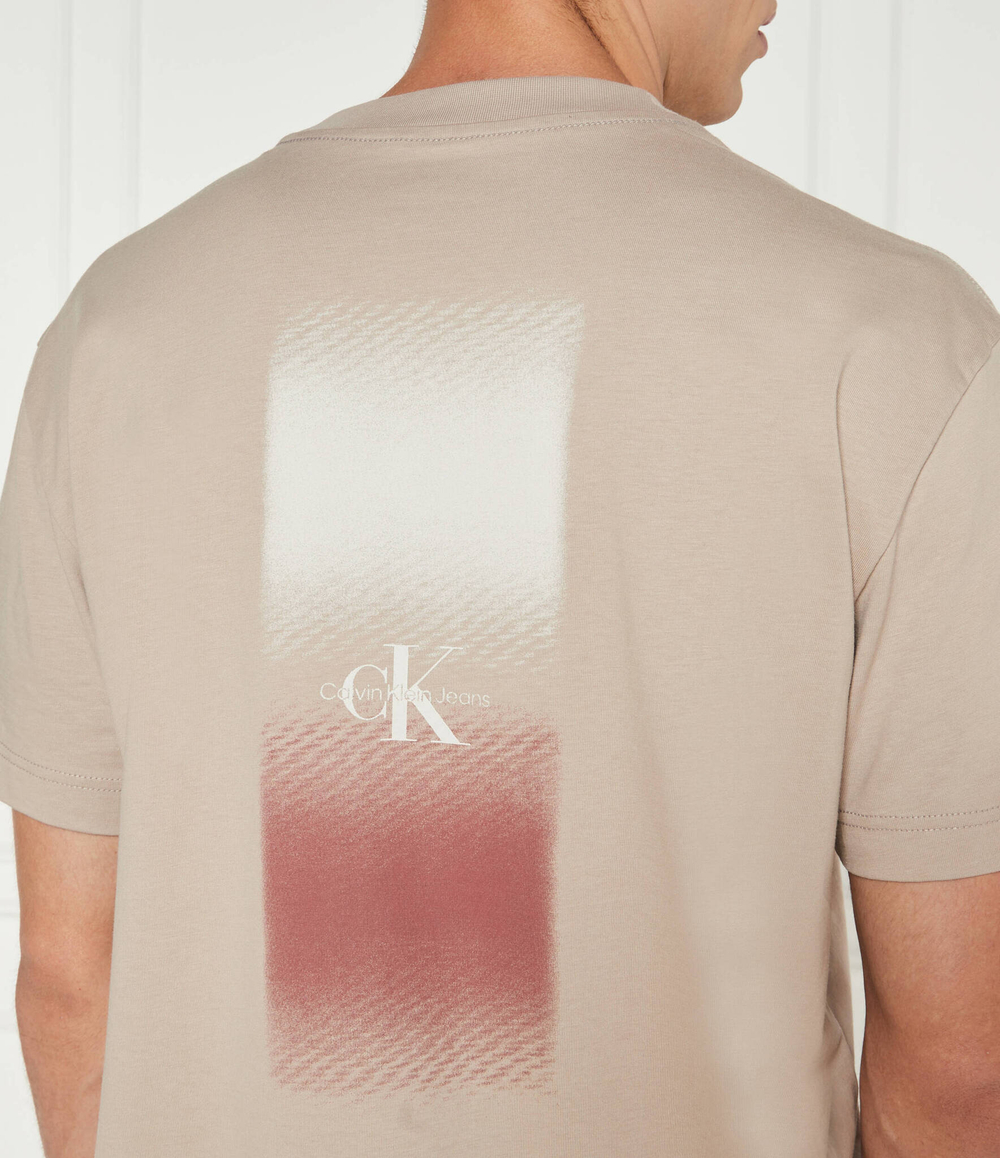 Футболка CALVIN KLEIN JEANS - бежевый(J30J326860)