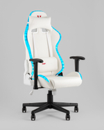 Кресло спортивное TopChairs GMM-080 белый на черной базе