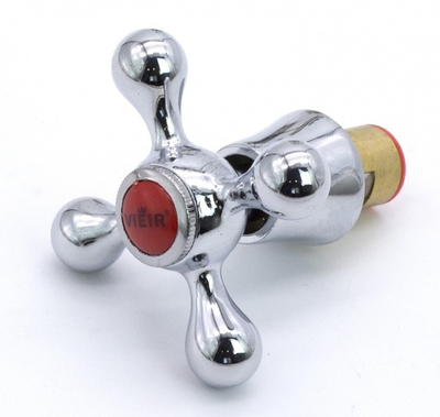 Кран-букса с МАХОВИКОМ  ViEiR  (100/10шт)