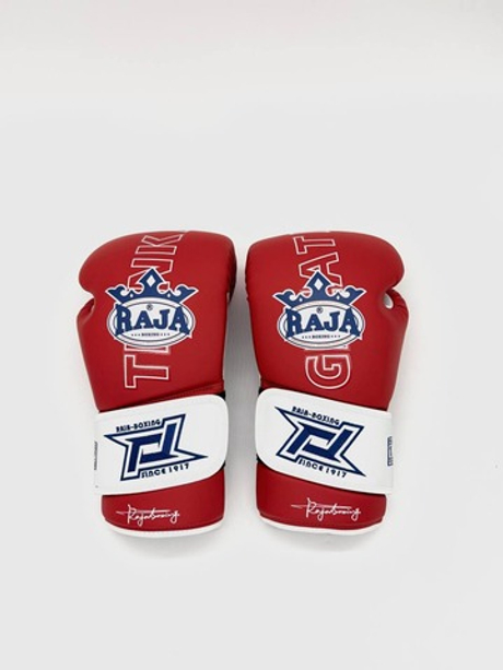 Перчатки для бокса Raja boxing, красно-белые