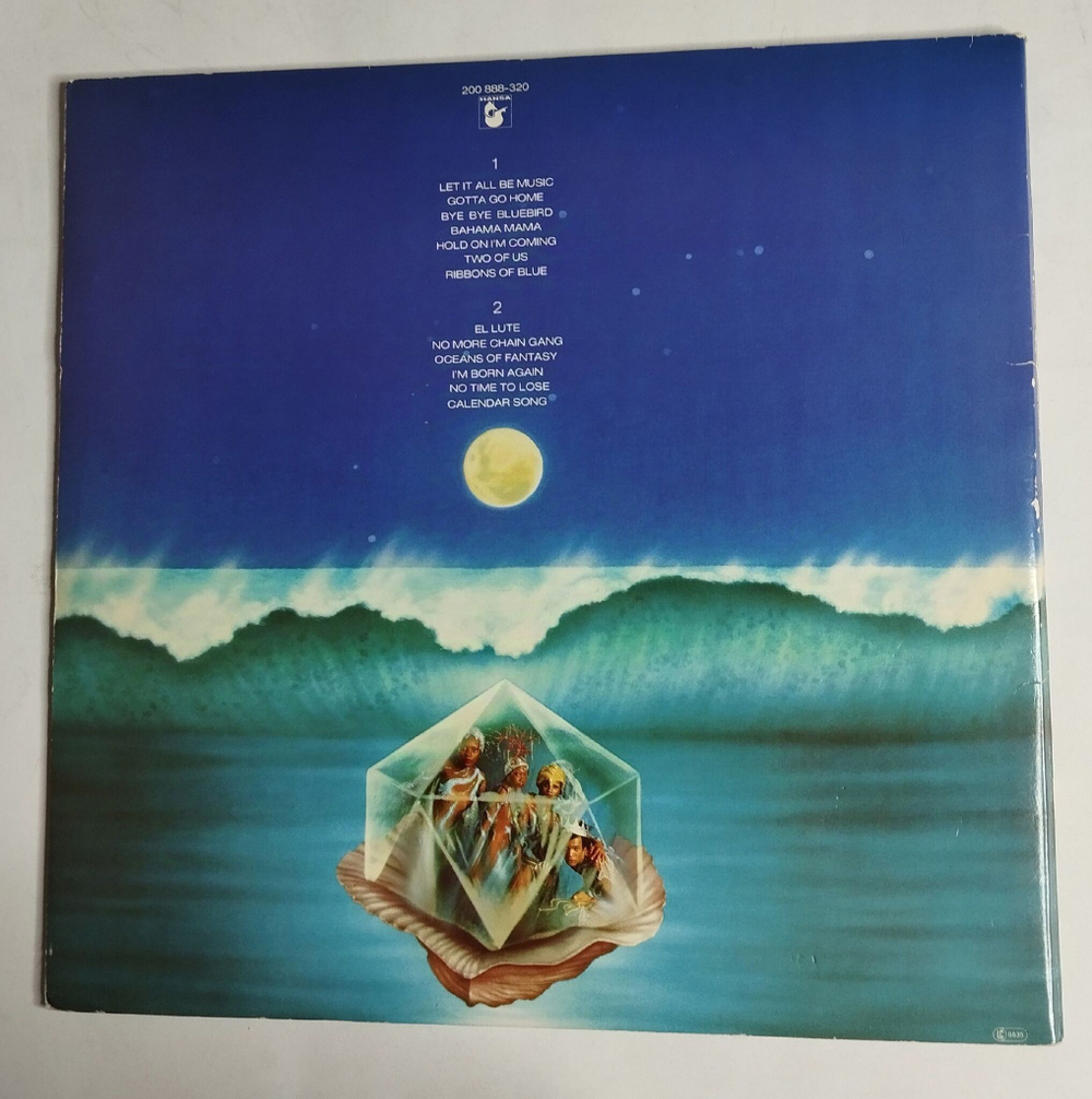 Винтажная виниловая пластинка LP Boney M Oceans Of Fantasy (Germany 1979) Bahama Mama