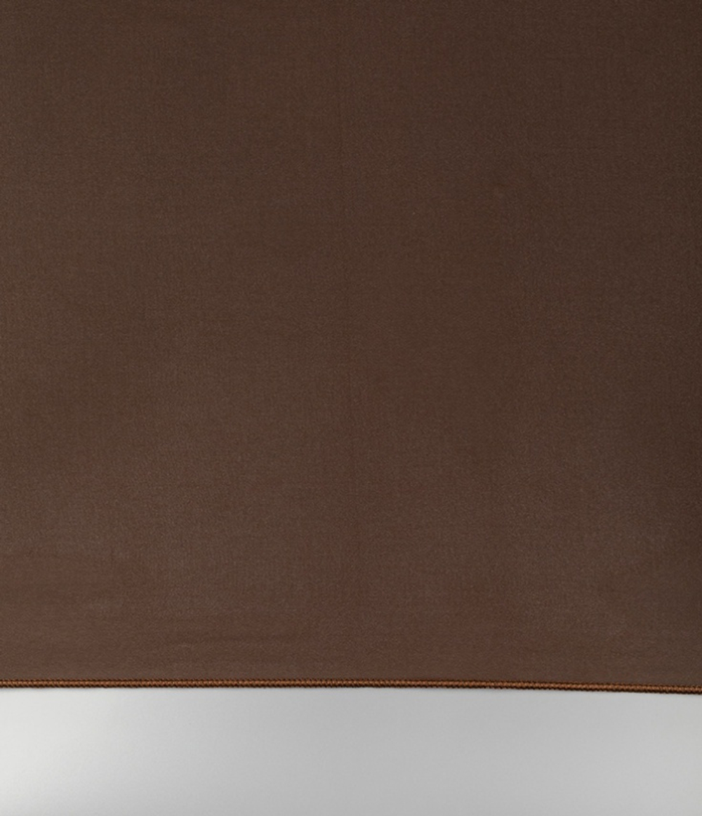 Тюль Legrand Вуаль шелк шоколад с утяжелителем