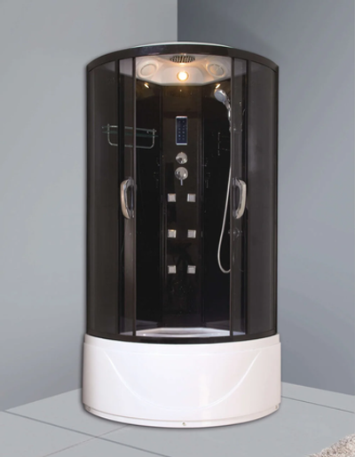 Душевая кабина закругленная 900х900х2150 GF-106