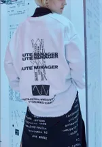 Толстовка Futureisnown Route manager #1 Белая