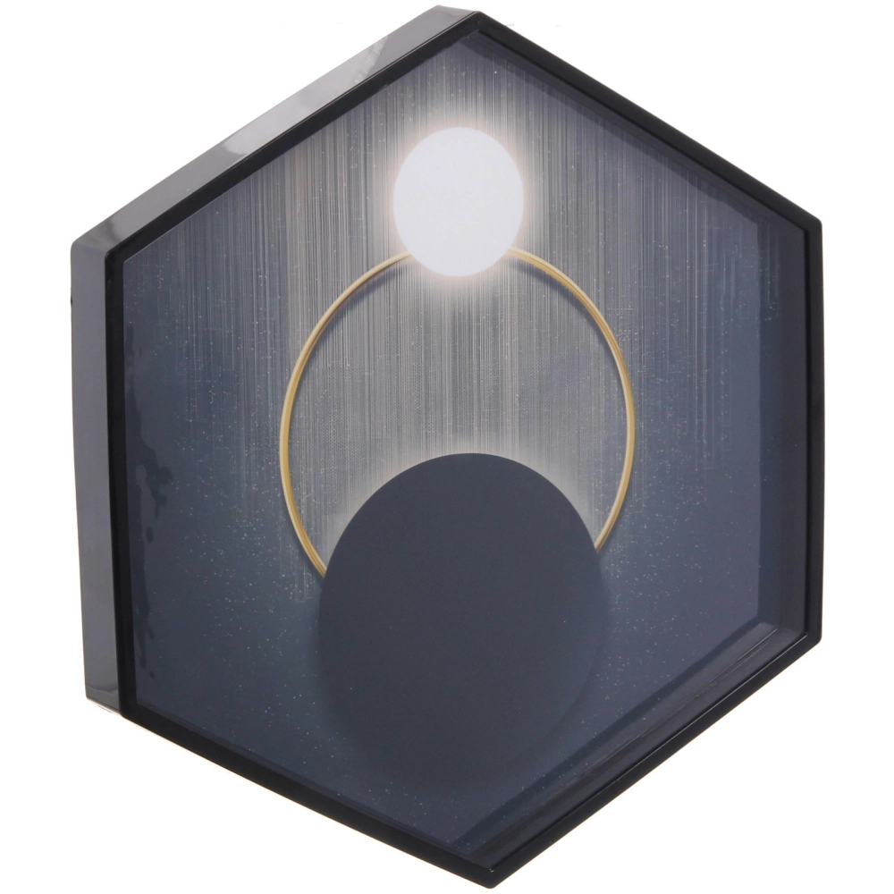 Часы настенные + пано 2шт «HOME STYLE» Незнакомка, черный корпус