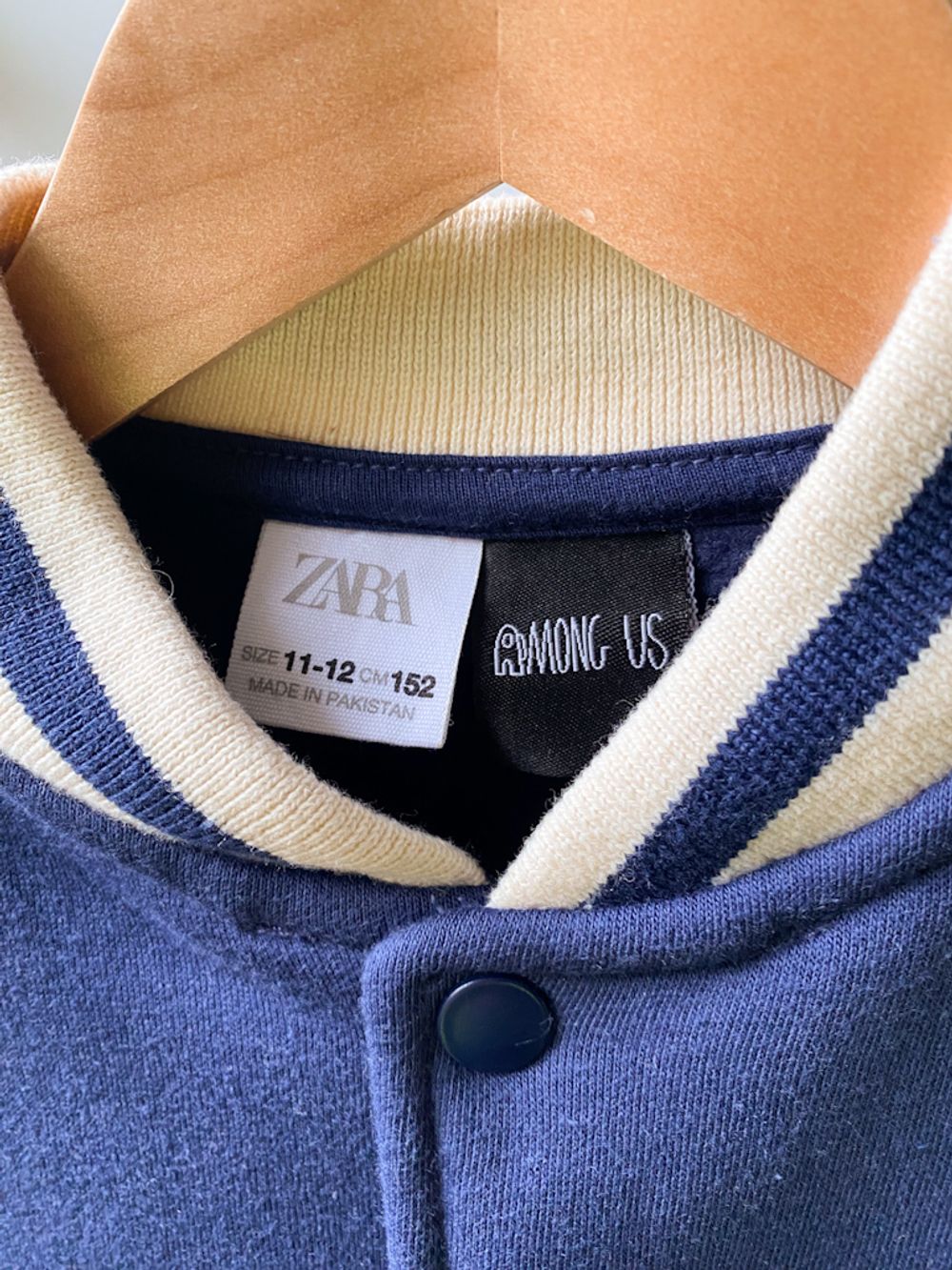 Хлопковый бомбер Zara, 152