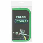 Пенал ПИФАГОР, 2 отделения, ламинированный картон, 19х11 см, "Sharp sword", 273483