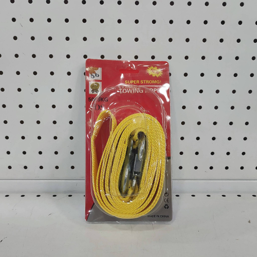 5Т (3 м) / Буксировочный трос 5 тонн, длина 3 метра, цвет жёлтый (1 шт.)