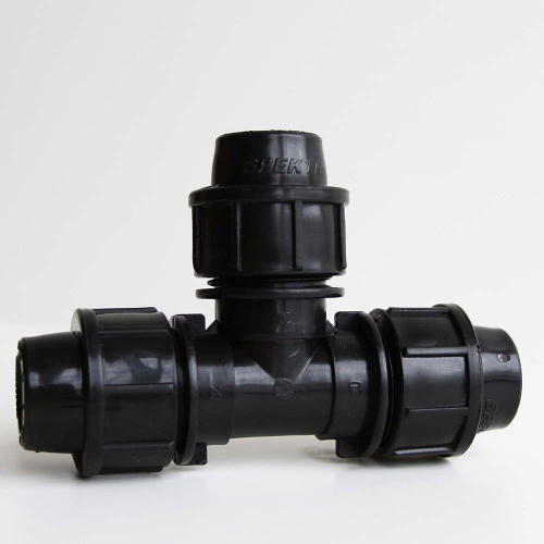 Тройник ПЭ 40х40х40 (обж.) SPEKTR