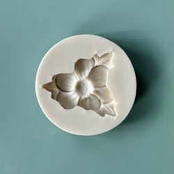 Молд силиконовый для творчества "Цветок. Фиалка. Примула. Лютик." 6 см / Форма для мыла, воска, гипса, полимерной глины, фитомолд