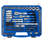 ЗУБР А-216, 216 предм., (1/2″+ 3/8″+ 1/4″), универсальный набор инструмента, Профессионал (27674-H216)
