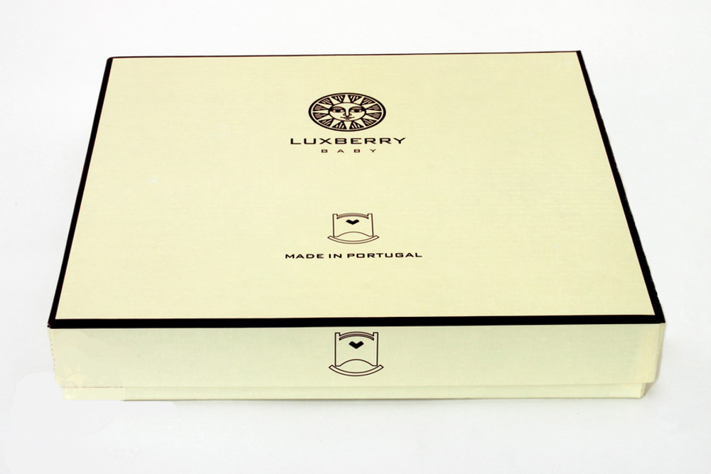 Элитный плед детский Lux 1133 розовый от Luxberry коробка