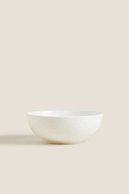 ZARA HOME ТОНКАЯ ФАРФОРОВАЯ ПИАЛА, БЕЛЫЙ