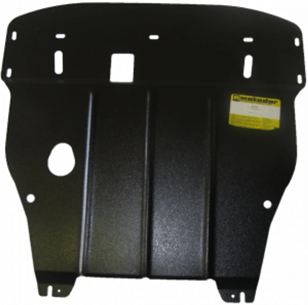 Защита картера Двигателя, КПП. 2 мм, Сталь. для Mitsubishi Colt 2004-2008 MOTODOR.01312