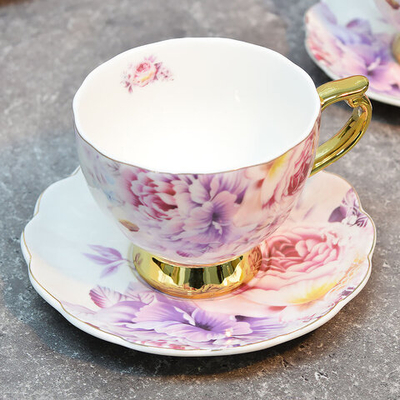 Чайный набор 12 предметов 230мл "Цветочная роскошь"