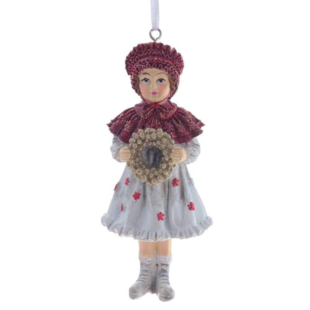 GAEM Изделие декоративное подвесное "Девочка/Мальчик", L6 W4 H11,5 см, 6в.