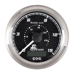 GPS спидометр, 15 узлов, черный циферблат (10252277)