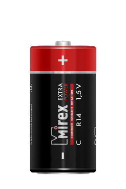 Батарейка солевая R14 Mirex