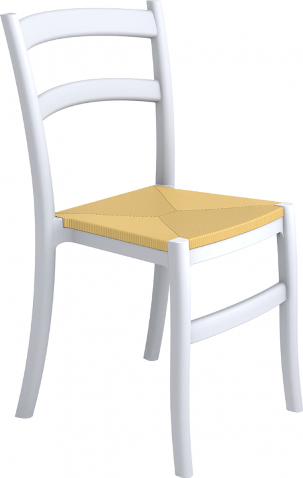 Стул пластиковый Siesta Contract Tiffany-S, белый