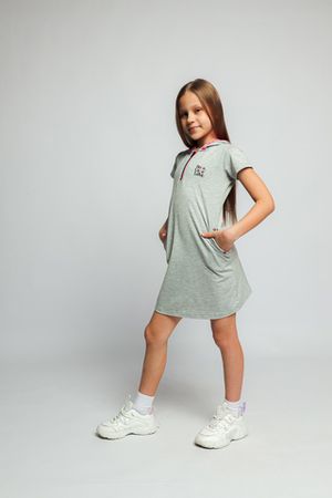 Платье с капюшоном для девочки Beneti (T) 5727