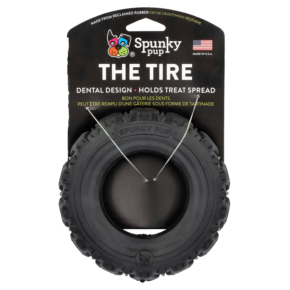 Spunky Pup, The Tire, жевательная игрушка, большая, 1 шт.