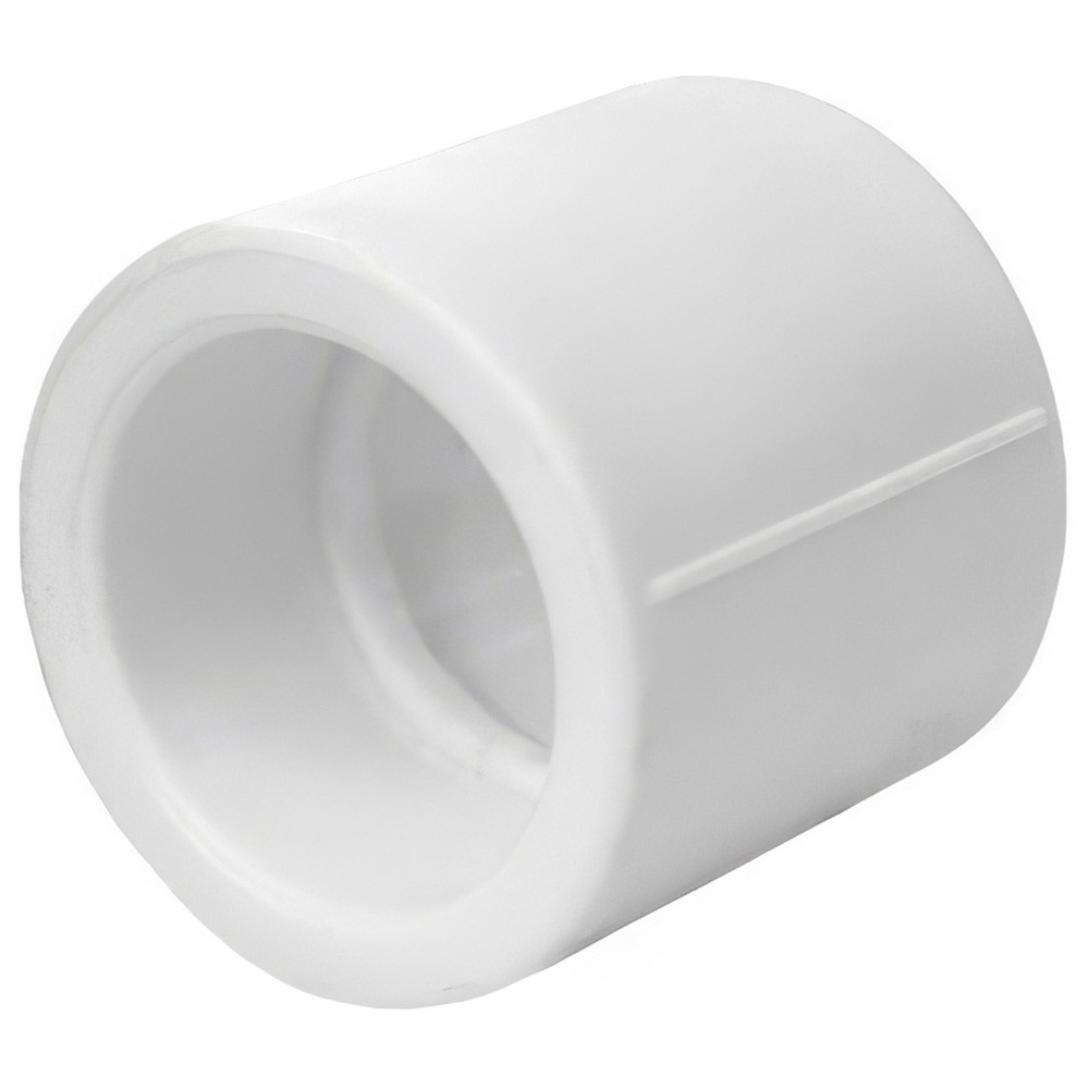 Муфта полипропиленовая PPRC 90 FDplast, белая (уп. 24 шт)