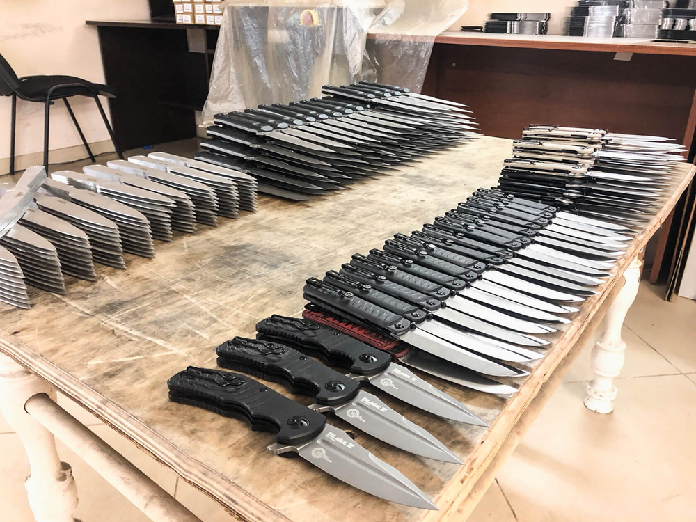 Складной нож Bloke Z D2 TacWash