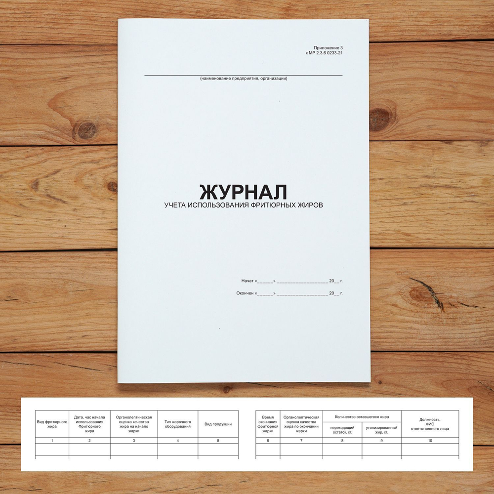 Комплект журналов для общепита (ресторанов, кафе и столовых), 20 журналов А4 на 40 стр. + 3 нормативных акта